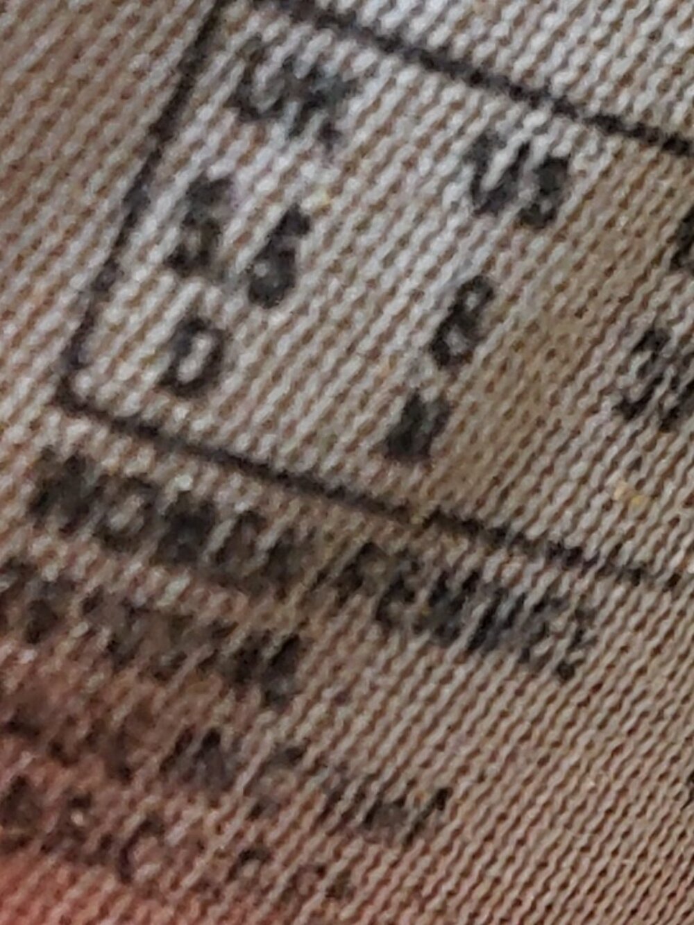 EUC CLARKS Collection Contoured Velcro Closure Thong Sandals blue canvas (8) - Picture 3 of 8